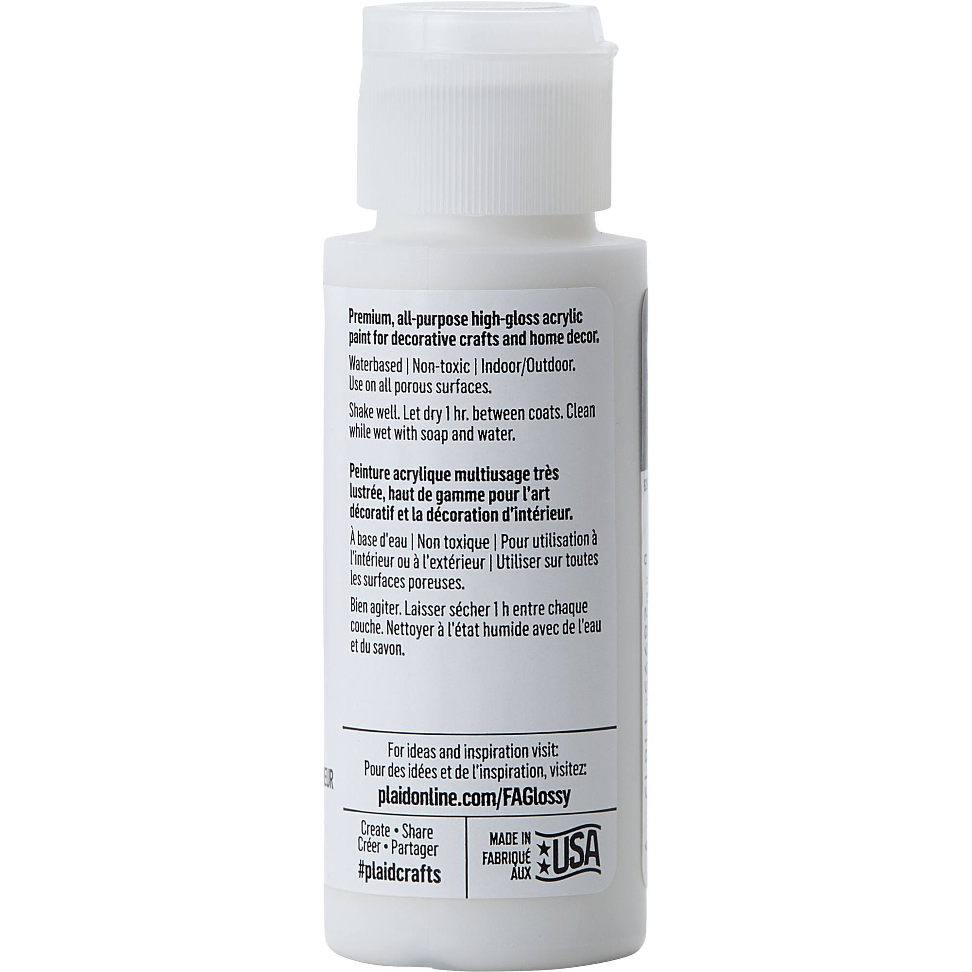 12 Pack: FolkArt® Glossy™ High-Gloss Acrylic Paint